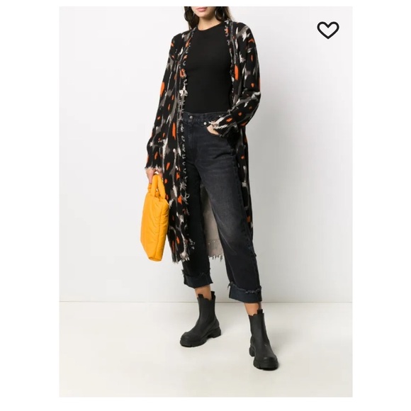 R13 Black Distressed Women Jeans - Picture 3 of 7